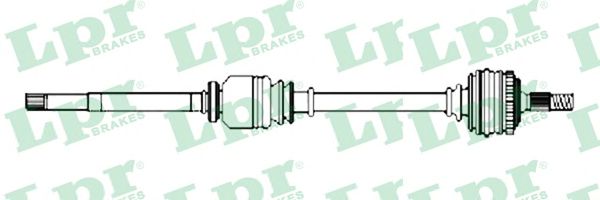 Приводной вал LPR DS52421