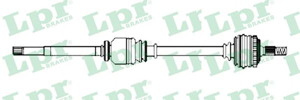 Приводной вал LPR DS52436