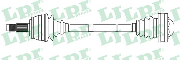 Приводной вал LPR DS52498