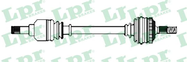 Приводной вал LPR DS52550