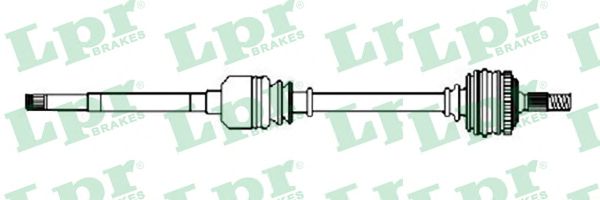 Приводной вал LPR DS52551