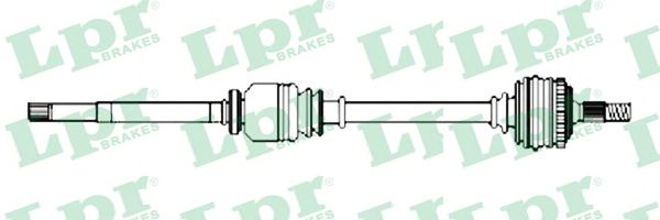 Приводной вал LPR DS52572