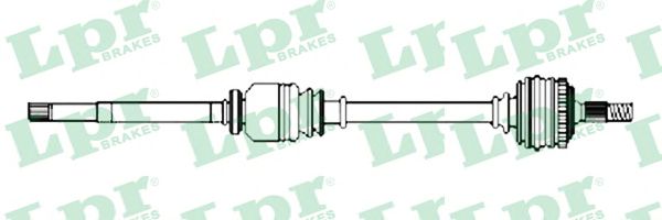 Приводной вал LPR DS52594