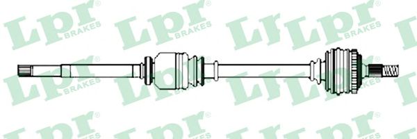 Приводной вал LPR DS52595