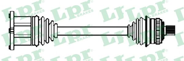 Приводной вал LPR DS52617