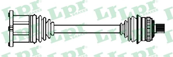 Приводной вал LPR DS52623