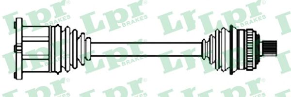 Приводной вал LPR DS52624