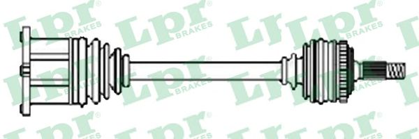 Приводной вал LPR DS52636