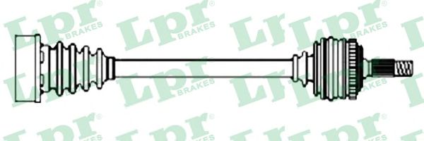 Приводной вал LPR DS52640