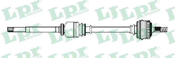 Приводной вал LPR DS52643