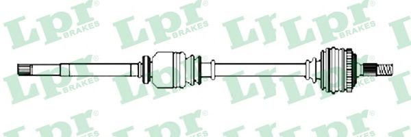 Приводной вал LPR DS52664