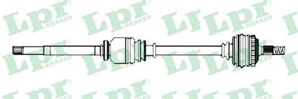 Приводной вал LPR DS52697