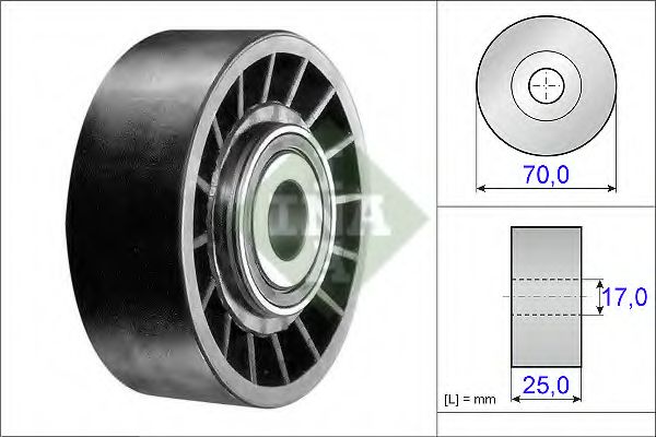 Паразитный / ведущий ролик, поликлиновой ремень TRIPLE FIVE 900064