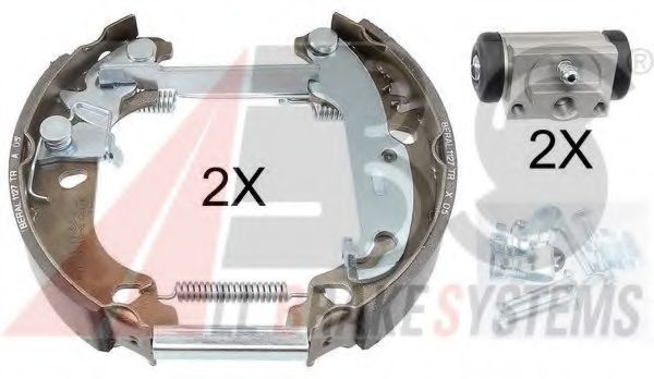 Комплект тормозных колодок A.B.S. 111426