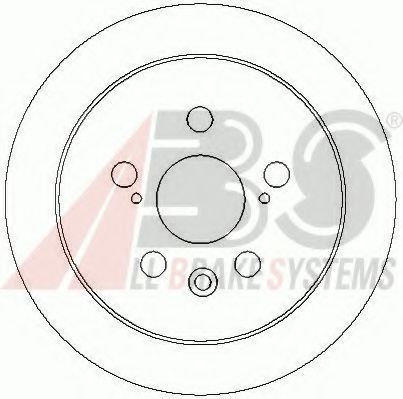 Тормозной диск A.B.S. 17168