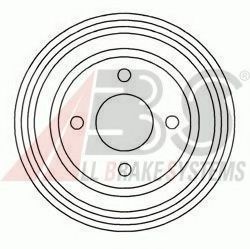 Тормозной барабан A.B.S. 3344-S