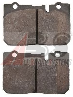Комплект тормозных колодок, дисковый тормоз A.B.S. 36924 OE