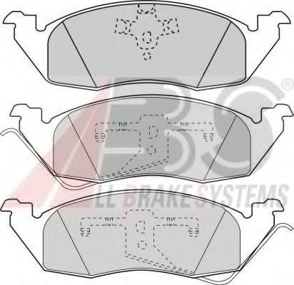 Комплект тормозных колодок, дисковый тормоз REMSA 35320
