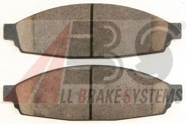 Комплект тормозных колодок, дисковый тормоз REMSA 97400