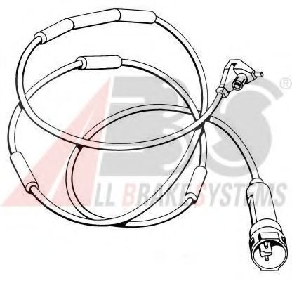 Сигнализатор, износ тормозных колодок A.B.S. 39516