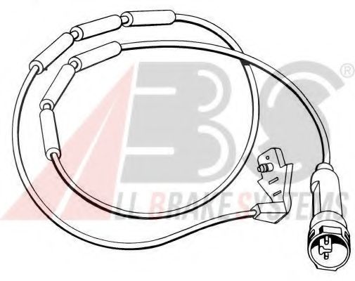 Сигнализатор, износ тормозных колодок A.B.S. 39524