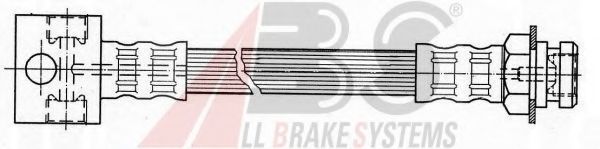 Тормозной шланг A.B.S. SL 4837