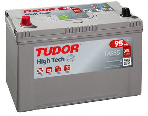 Стартерная аккумуляторная батарея; Стартерная аккумуляторная батарея TUDOR TA955