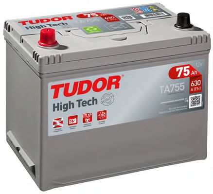 Стартерная аккумуляторная батарея; Стартерная аккумуляторная батарея TUDOR TA755
