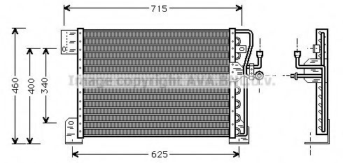 Конденсатор, кондиционер AVA QUALITY COOLING JE5005