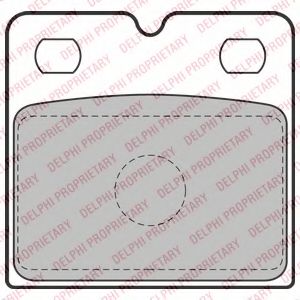 Комплект тормозных колодок, дисковый тормоз FMSI-VERBAND 20610