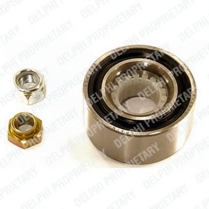 Комплект подшипника ступицы колеса DELPHI BK246