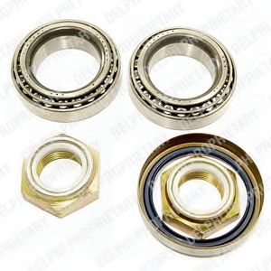 Комплект подшипника ступицы колеса DELPHI BK401