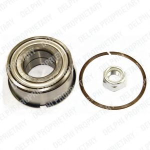 Комплект подшипника ступицы колеса DELPHI BK833