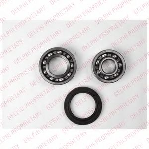 Комплект подшипника ступицы колеса DELPHI BK1460