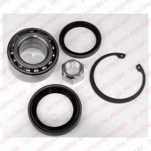 Комплект подшипника ступицы колеса DELPHI BK1600