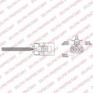 Лямбда-зонд DELPHI ES10680-11B1