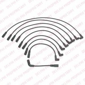 Вилка, свеча зажигания DELPHI XS10281