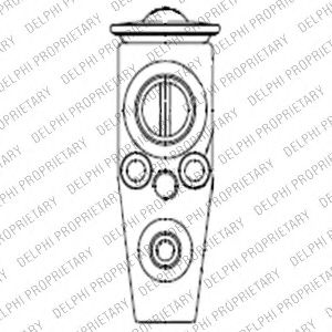 Расширительный клапан, кондиционер DELPHI TSP0585120