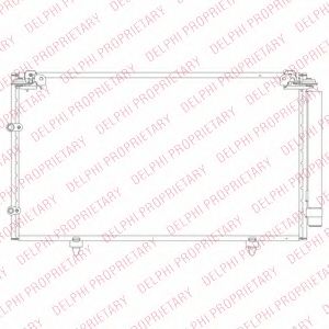 Конденсатор, кондиционер DELPHI TSP0225690