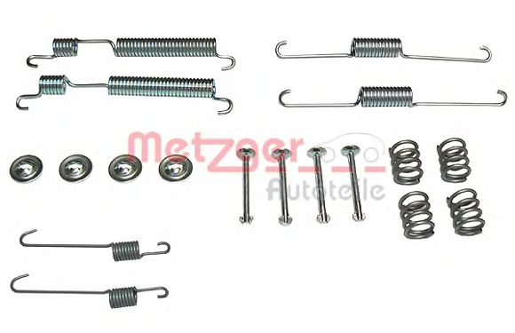 Комплектующие, тормозная колодка METZGER 105-0822