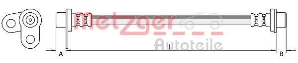 Тормозной шланг METZGER 4110746