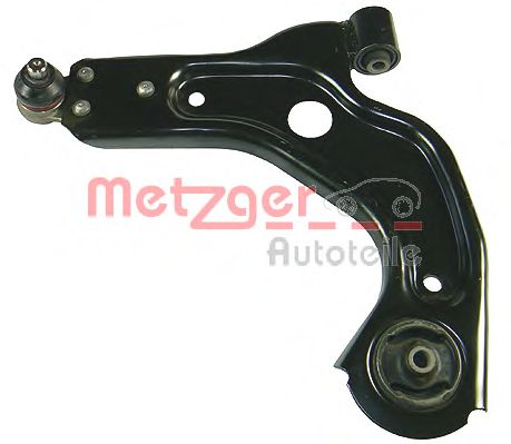 Рычаг независимой подвески колеса, подвеска колеса METZGER 58042101