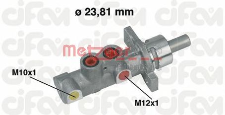 Главный тормозной цилиндр METZGER 202-358
