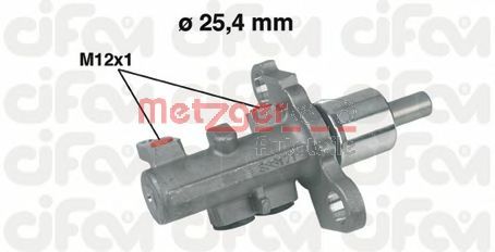 Главный тормозной цилиндр METZGER 202-402