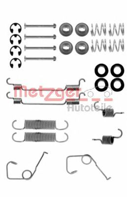 Комплектующие, тормозная колодка METZGER 105-0705