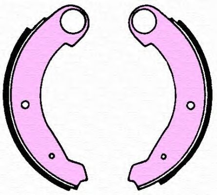 Тормозные колодки MAGNETI MARELLI 360219196159