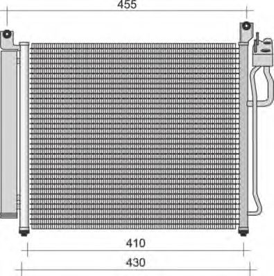 Конденсатор, кондиционер MAGNETI MARELLI 350203252000