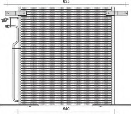 Конденсатор, кондиционер MAGNETI MARELLI 350203283000