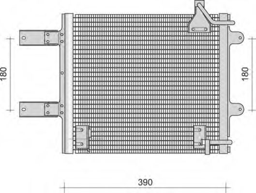 Конденсатор, кондиционер MAGNETI MARELLI 350203290000