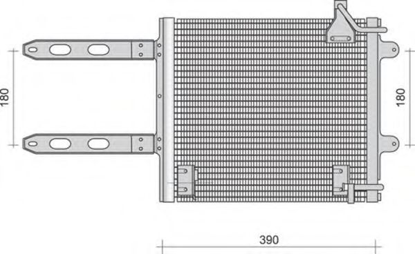 Конденсатор, кондиционер MAGNETI MARELLI 350203291000